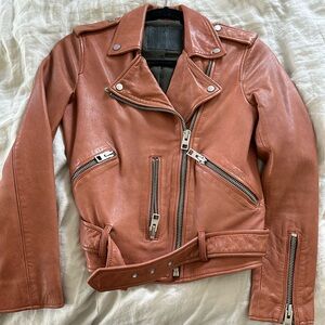 All saints Leather Jacket